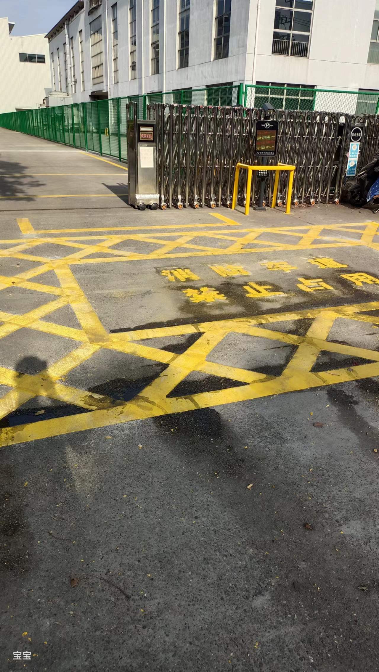 高密马路划线